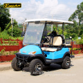 2 front seat and 2 rear seat electric golf cart